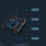 【硕宝智能】多功能农业履带底盘